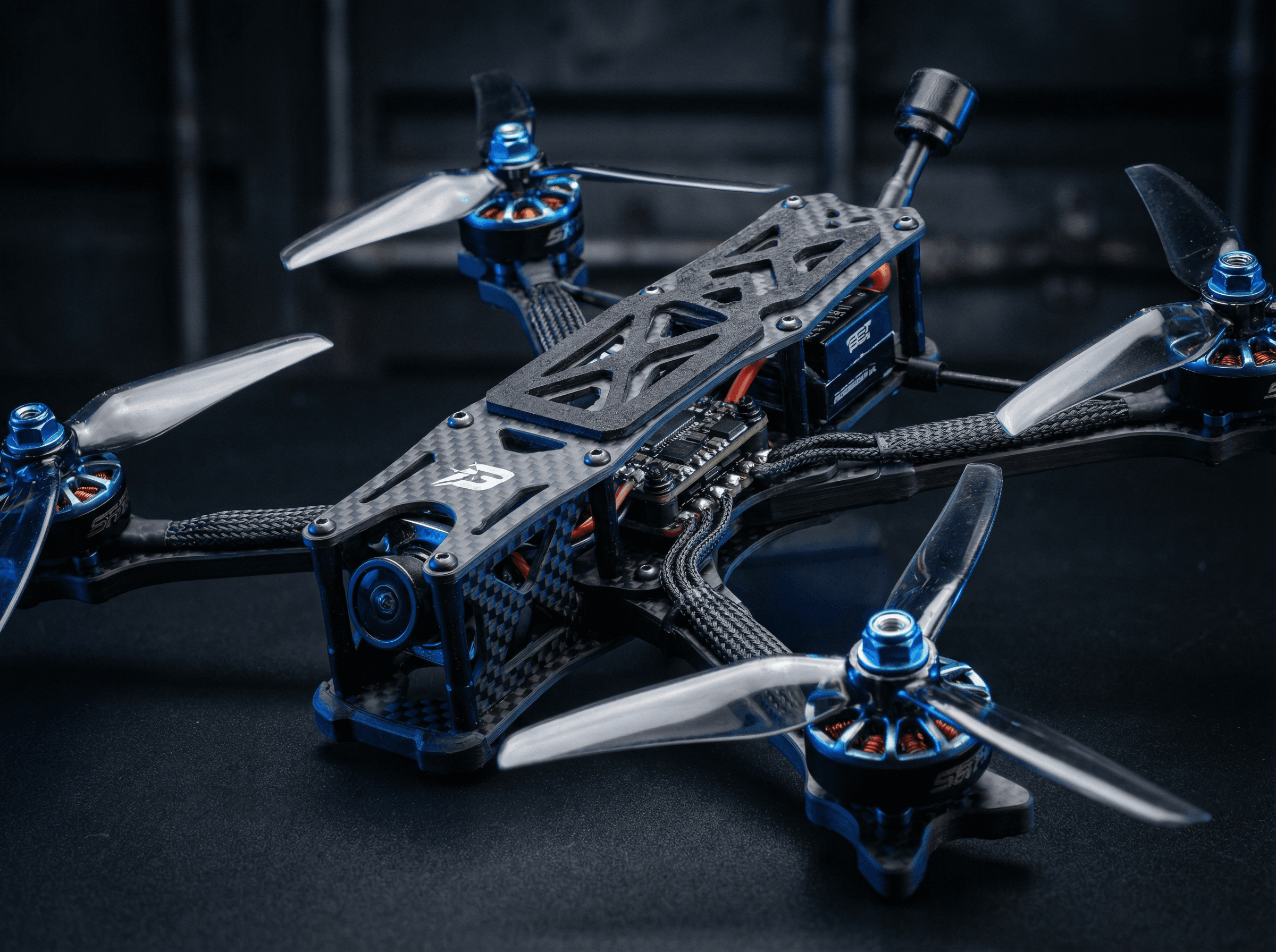 5インチ機（プロ仕様）のメカニカルなクローズアップ写真